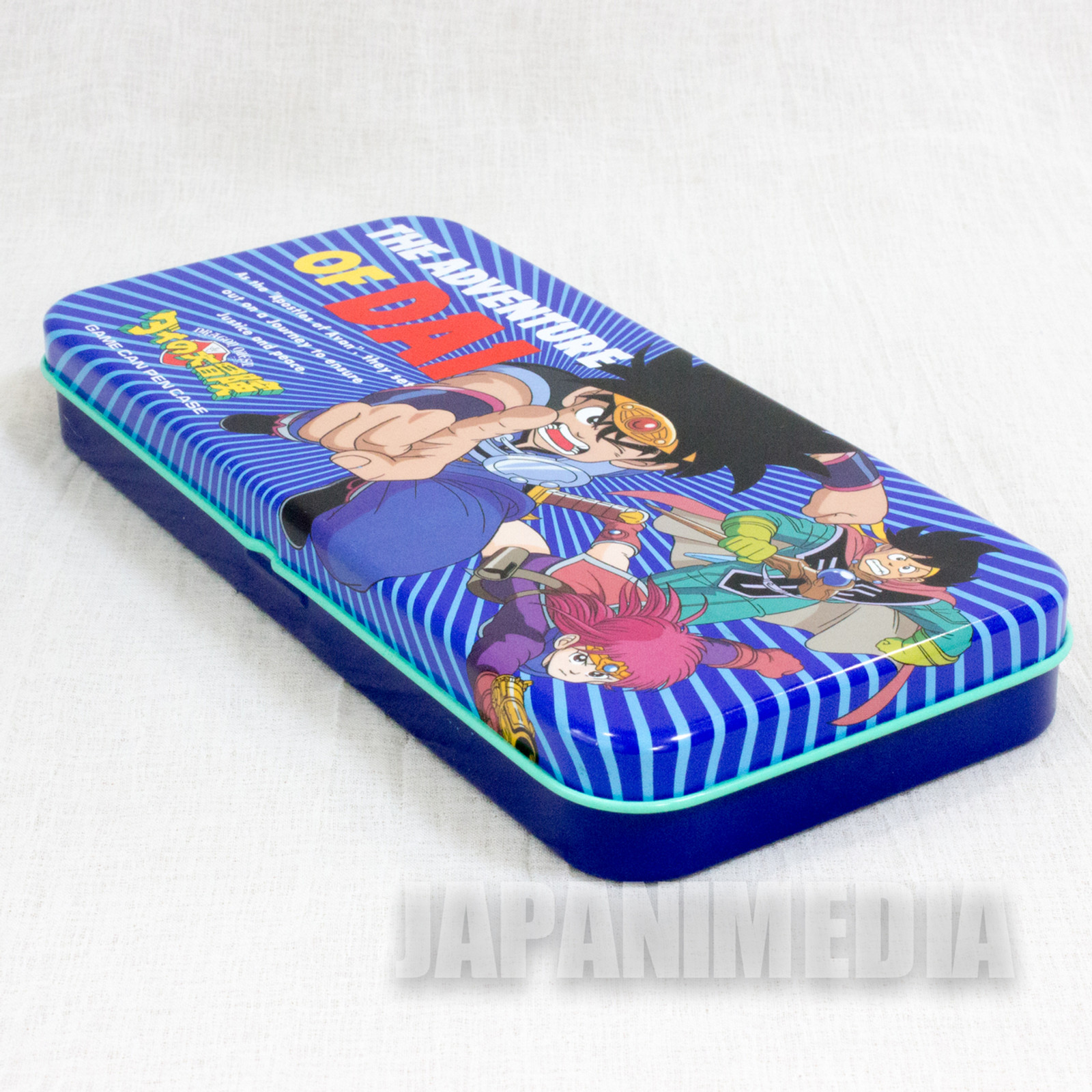 Dragon Quest: The Adventure of Dai Can Pen Case JAPAN ANIME MANGA 3