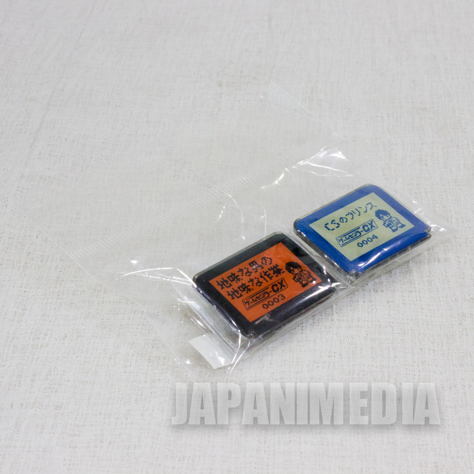 Game Center CX Character Pins 2pc Set #2 JAPAN ARINO KACHO