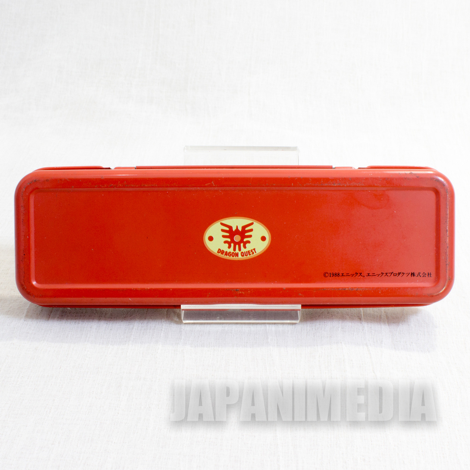 Retro Rare! Dragon Quest III 3 Can Pen Case Enix JAPAN TORIYAMA AKIRA WARRIOR