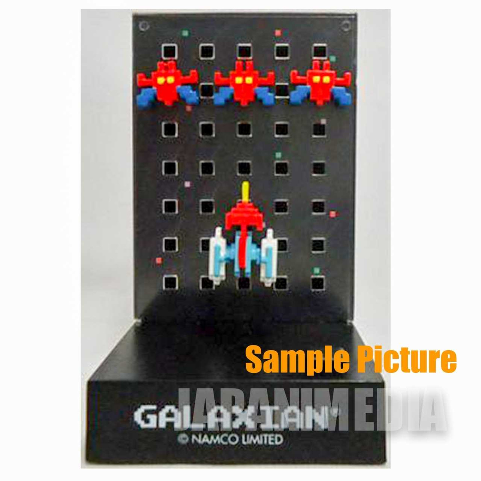 RARE! Namco Dotgraphics Galaxian Secret ver Figure with Game Sound JAPAN FAMICOM Japanimedia Store FRONT