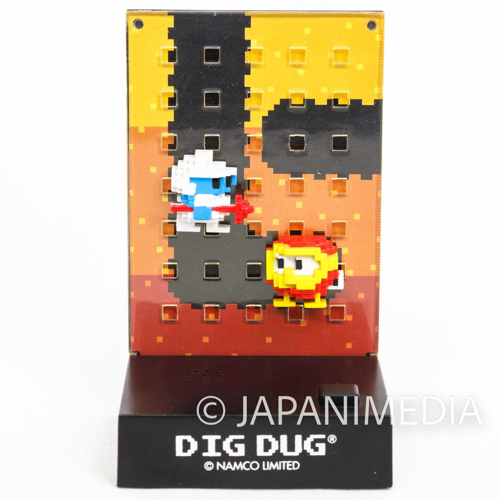 RARE! Namco Dotgraphics Dig Dug Figure with Game Sound JAPAN FAMICOM Japanimedia Store FRONT RARE! Namco Dotgraphics Dig Dug Figure with Game Sound JAPAN FAMICOM Japanimedia Store FRONT