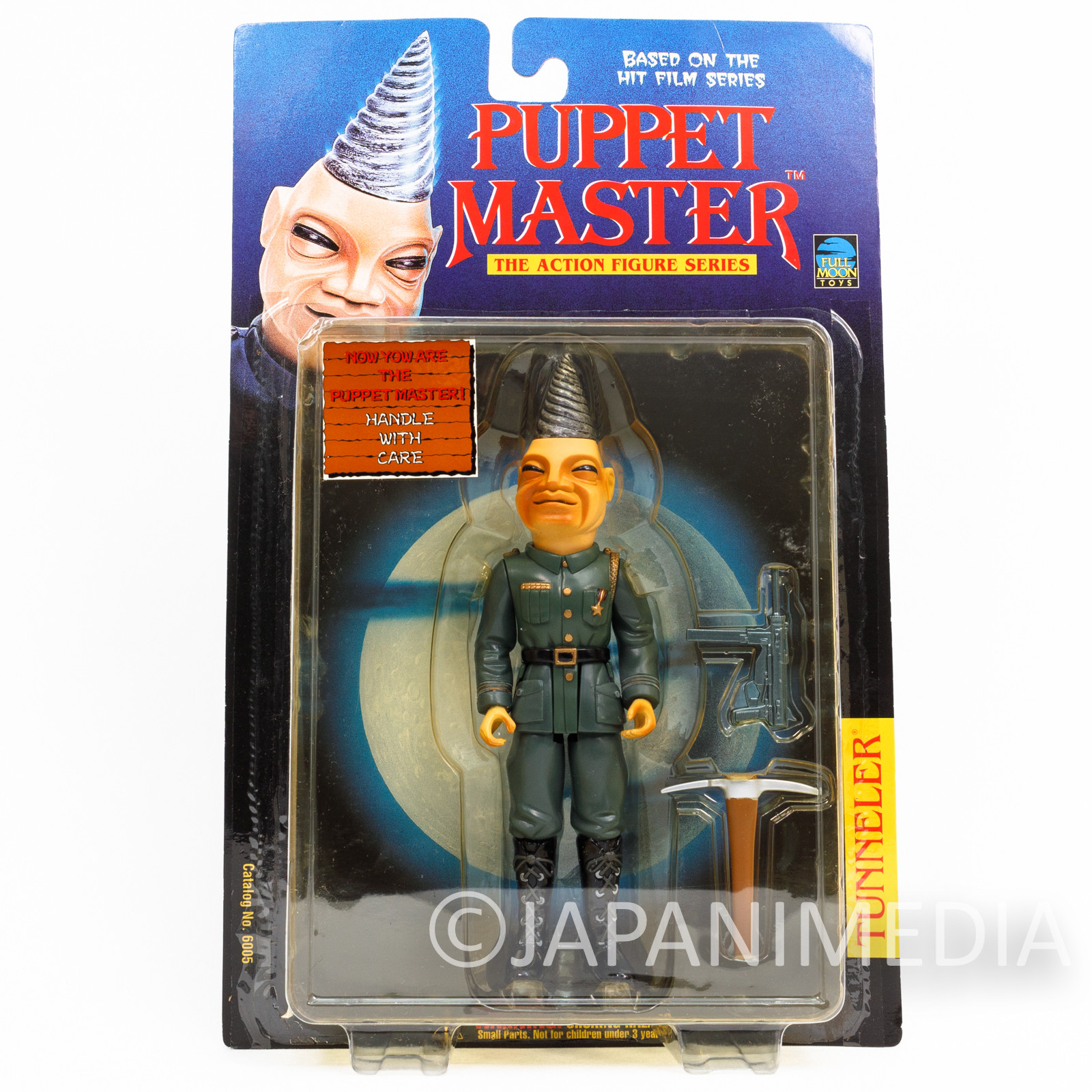 PUPPET MASTER Cruel SGT. Tunneler Green Figure Full Moon Toys