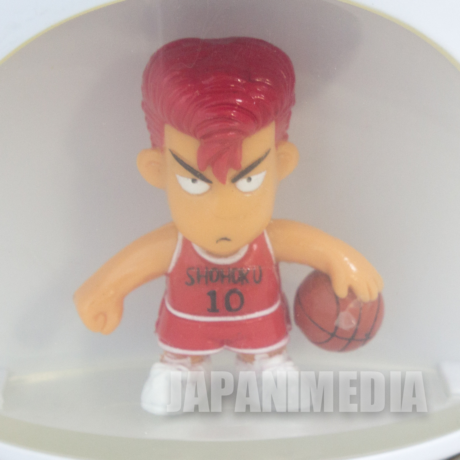 SLAM DUNK Hanamichi Sakuragi Team Shohoku #10 Figure in Plastic Mug Banpresto JAPAN ANIME MANGA