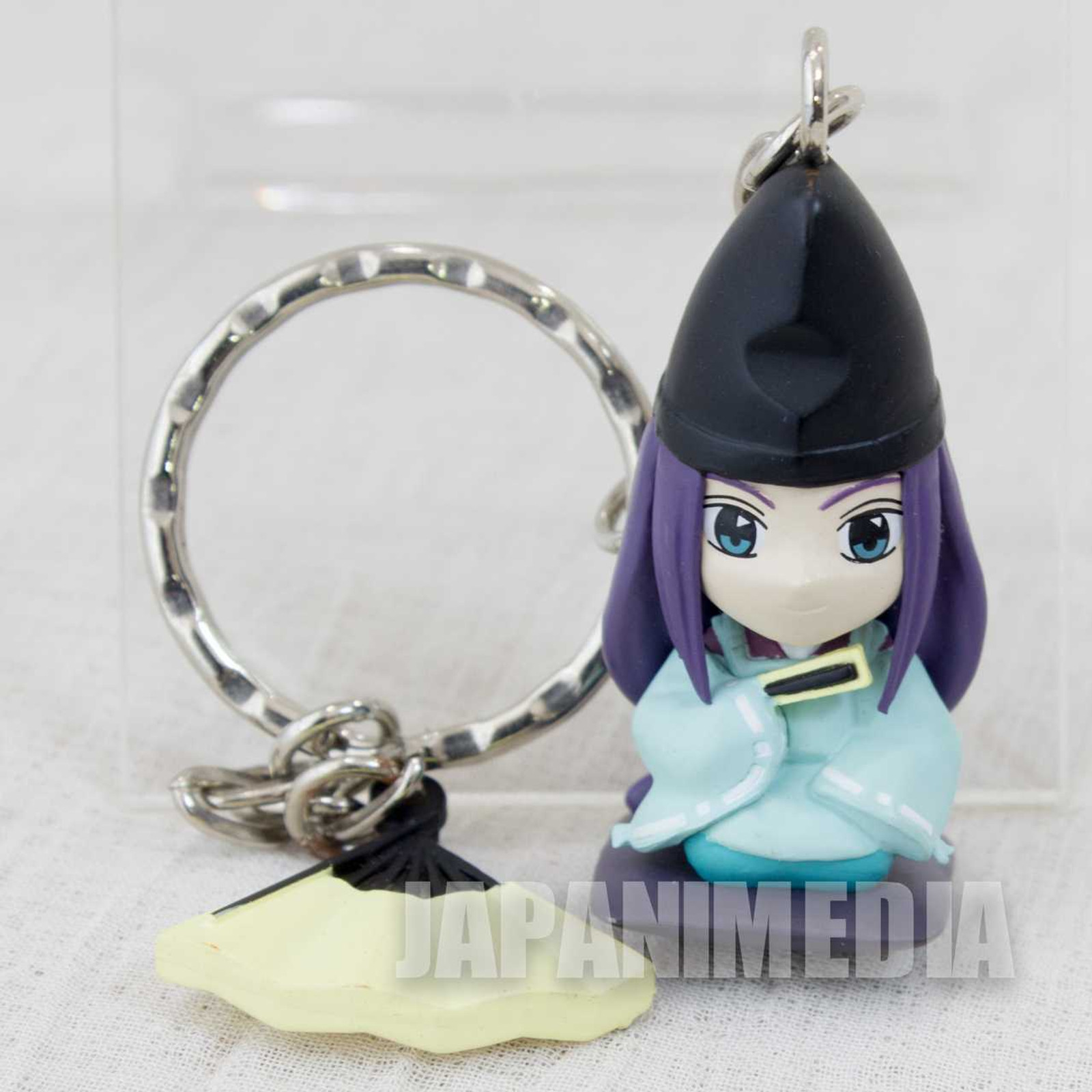 Hikaru no Go Fujiwara no Sai with Sensu Figure Key Chain JAPAN ANIME MANGA JUMP Japanimedia Store FRONT Hikaru no Go Fujiwara no Sai with Sensu Figure Key Chain JAPAN ANIME MANGA JUMP Japanimedia Store FRONT