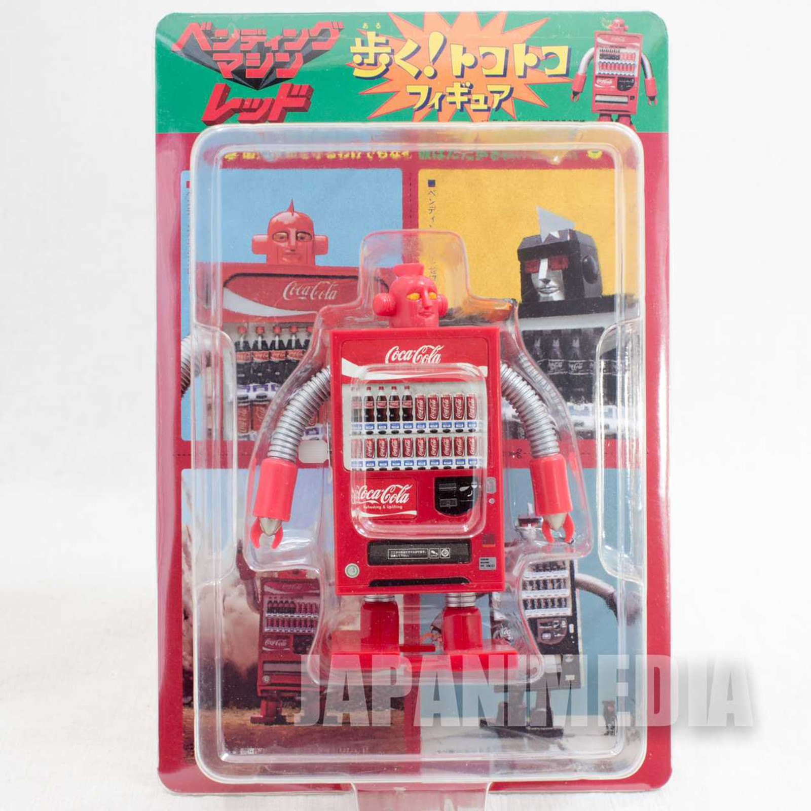 Coca-Cola Bending Machine Robot Wind-up Walking Figure Red ver. SEGA JAPAN Japanimedia Store