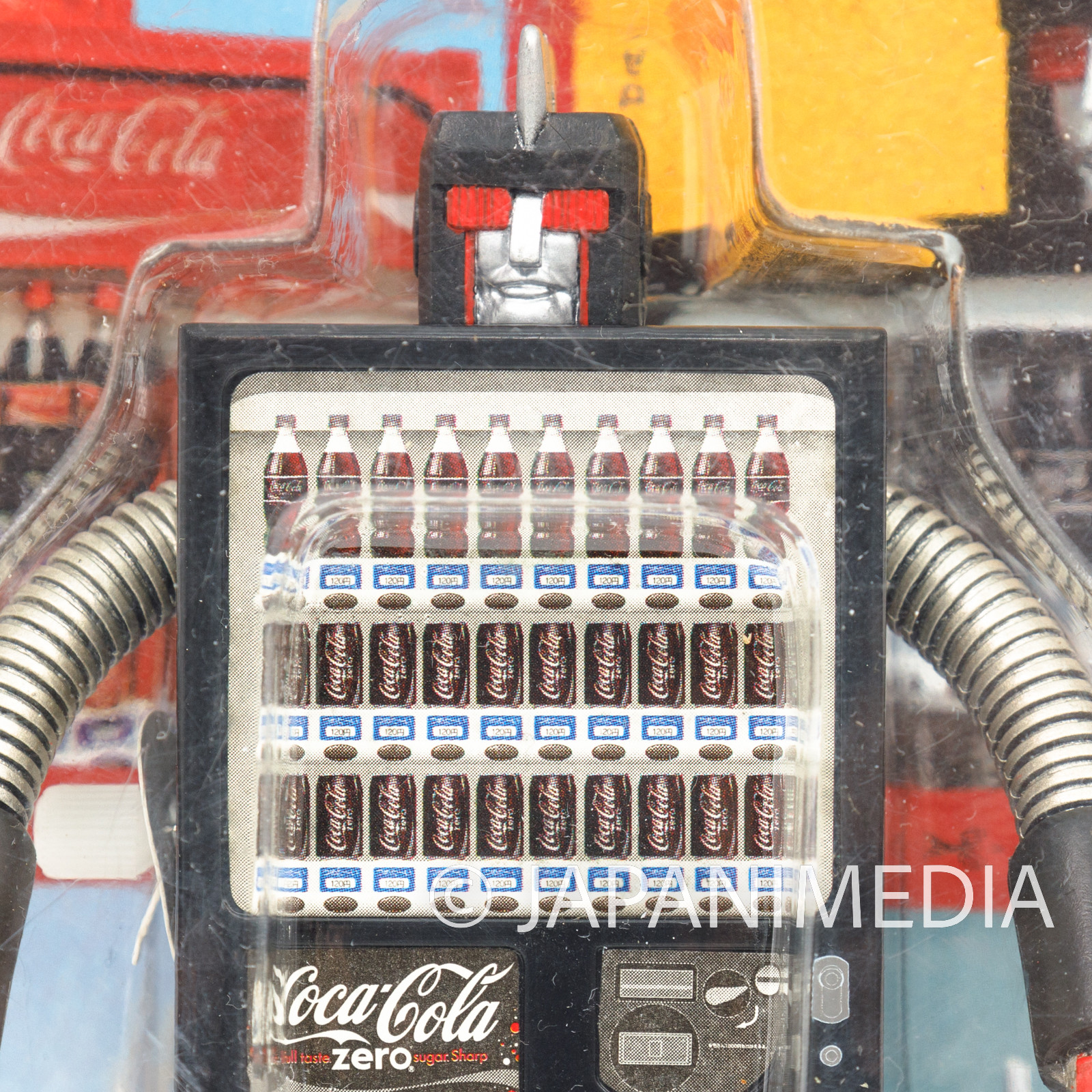 Coca-Cola Bending Machine Robot Wind-up Walking Figure Black ver. SEGA JAPAN