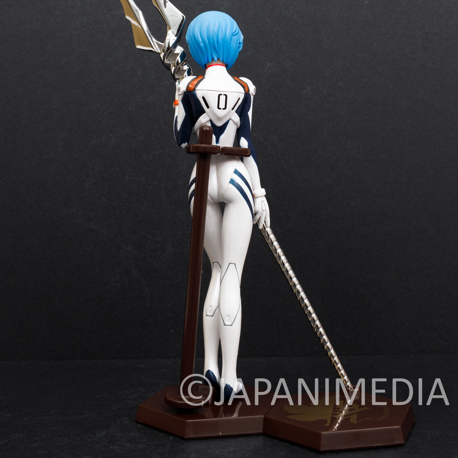 Evangelion Rei Ayanami with Cake Fork (Spear of Longinus) Figure BANDAI