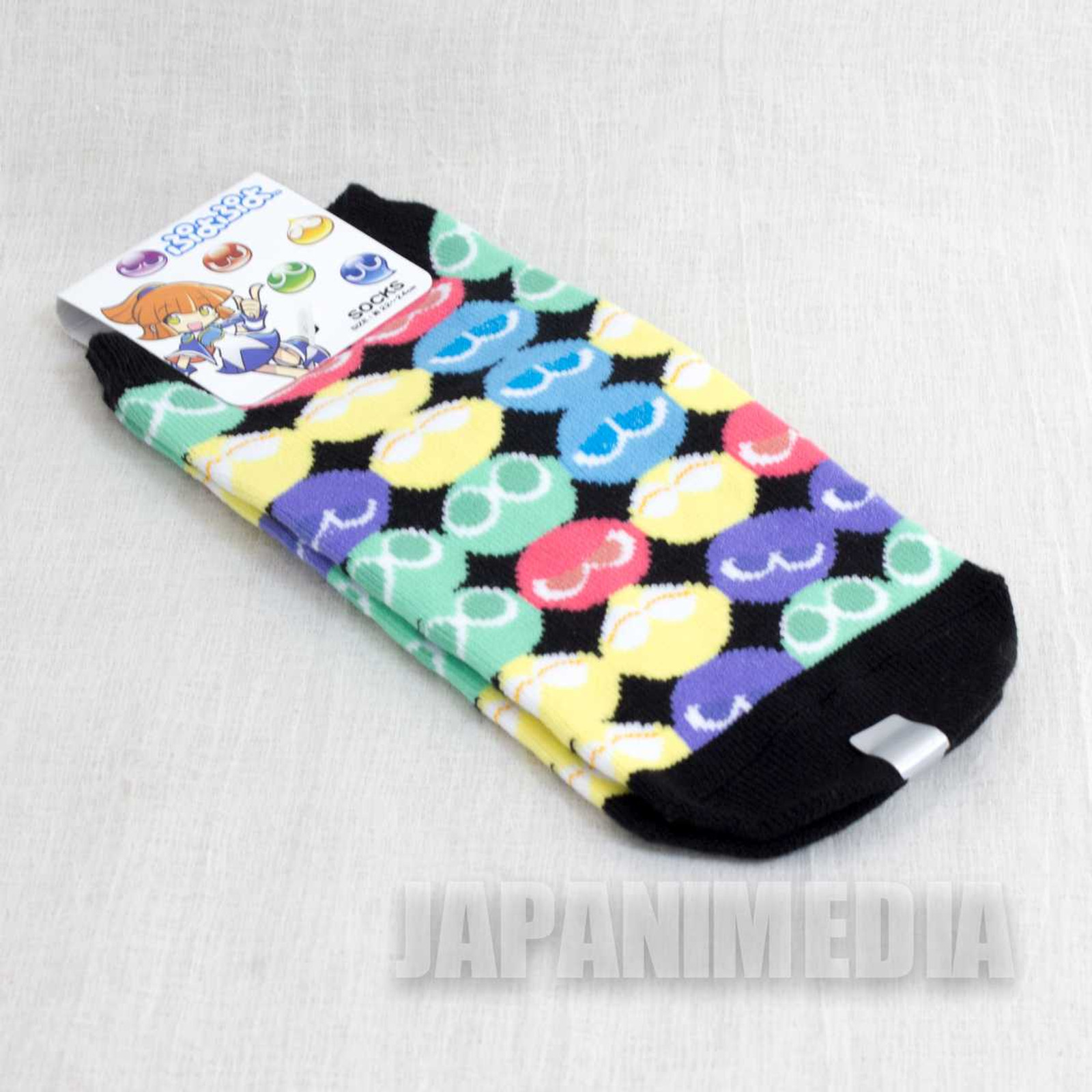 Puyo Puyo #2 a Pair of Socks Size 22-24cm JAPAN ANIME MANGA Japanimedia Store