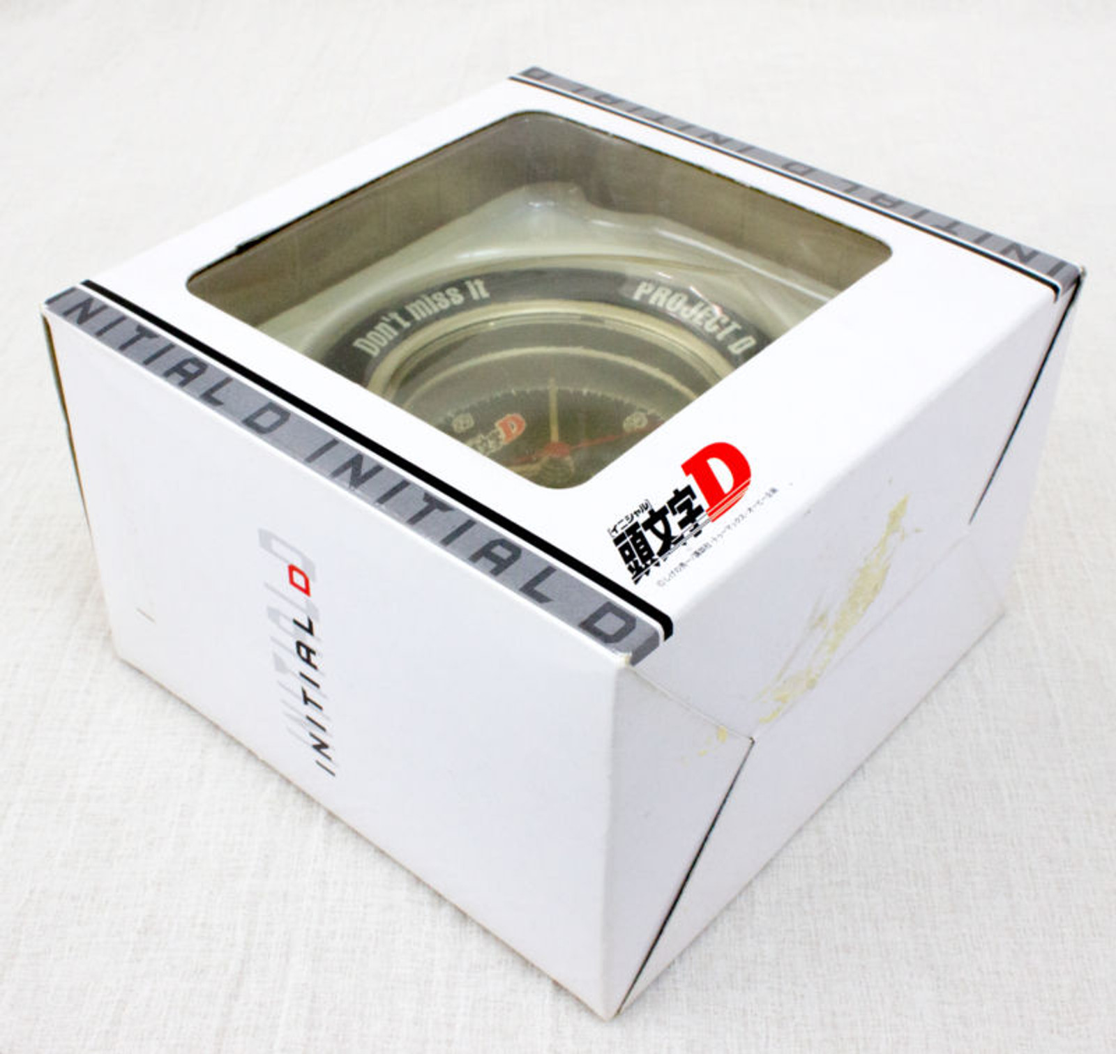 Initial D Tire Wheel Clock RX-7 FD-3S KEISUKE TAKAHASHI JAPAN ANIME FIGURE CAR