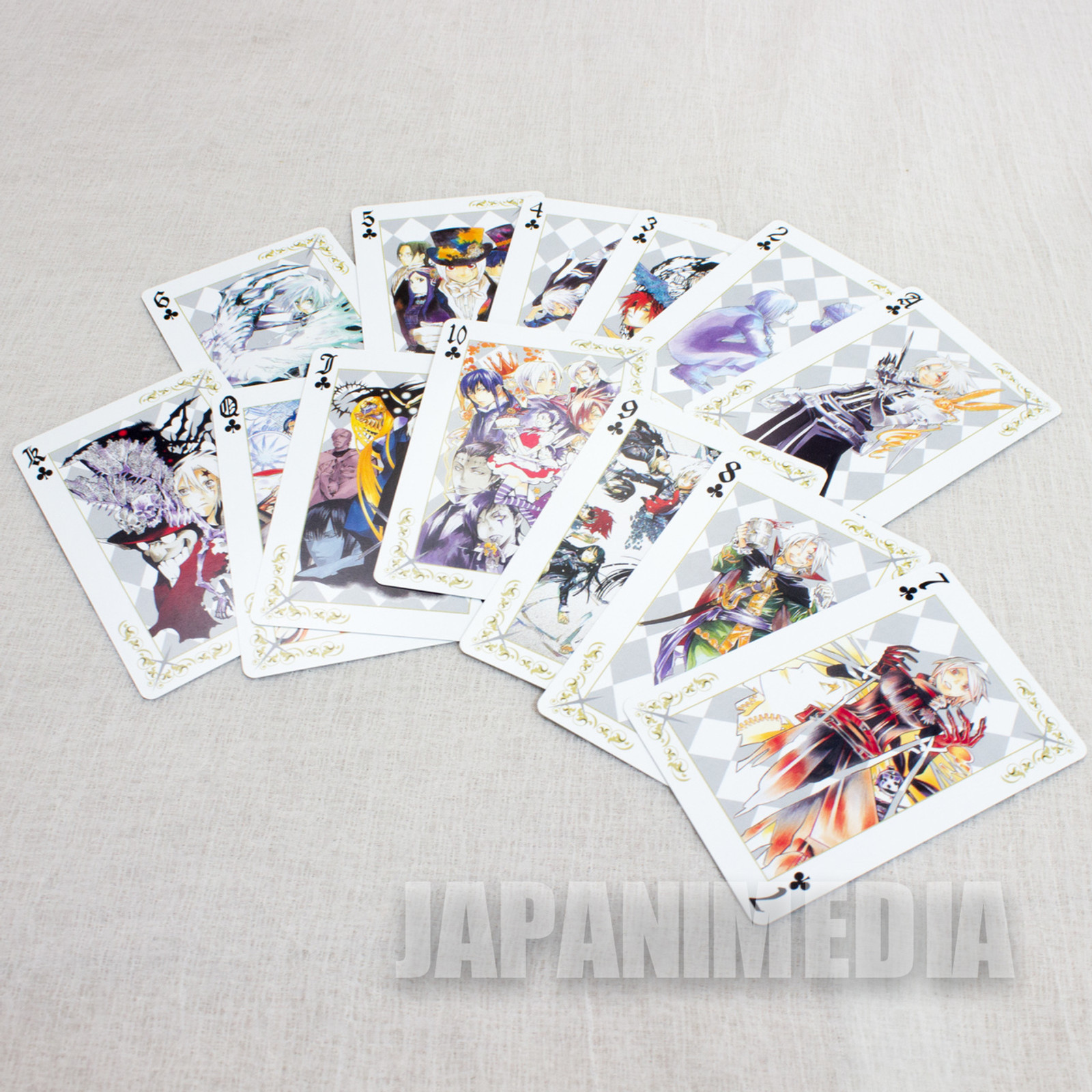 RARE! D.Gray-man Playing Card Jump Festa 2008 JAPAN ANIME MANGA