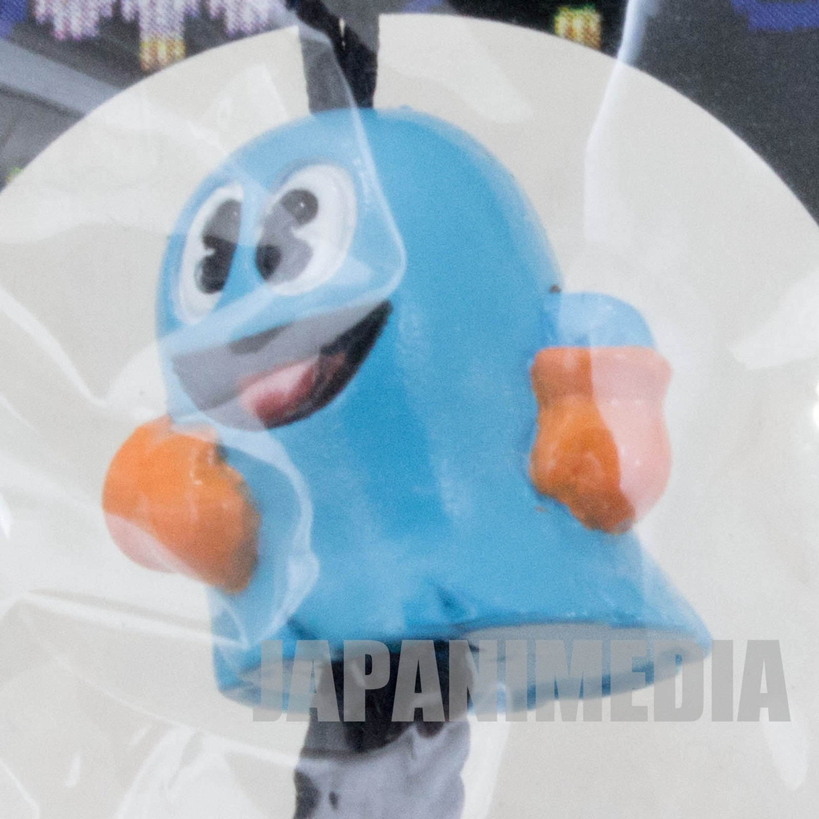 Pac-man Monster BASHFUL (INKY) Figure Strap Namco JAPAN GAME