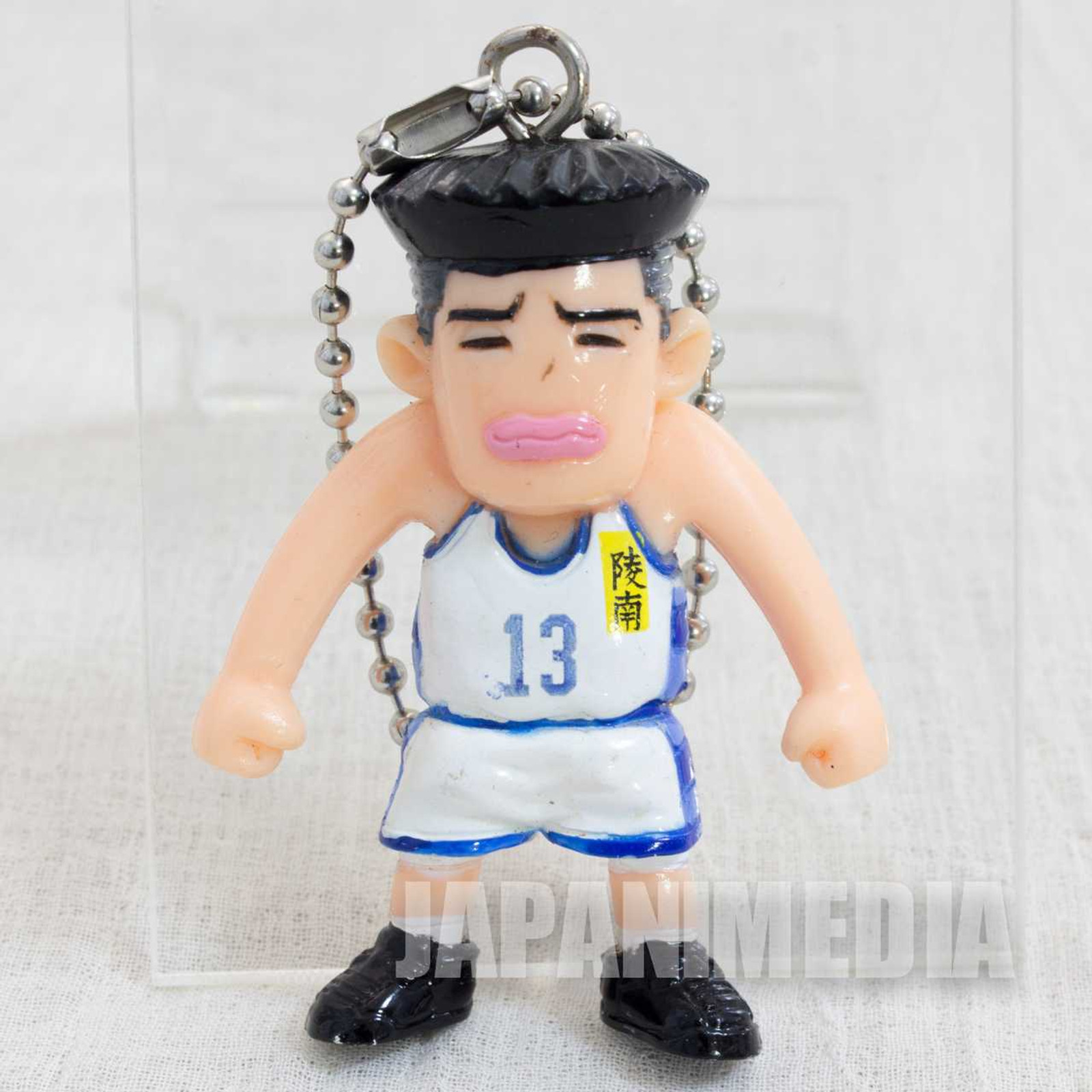 SLAM DUNK Kicchou Fukuda Ryonan Mini Figure Ball Key Chain JAPAN ANIME MANGA Japanimedia Store FRONT