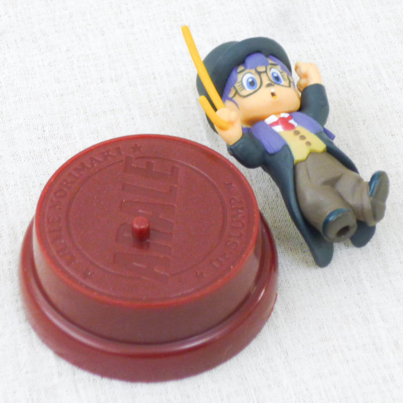 Dr. Slump Arale chan Morning Costume Miniature Figure Bandai JAPAN ANIME MANGA