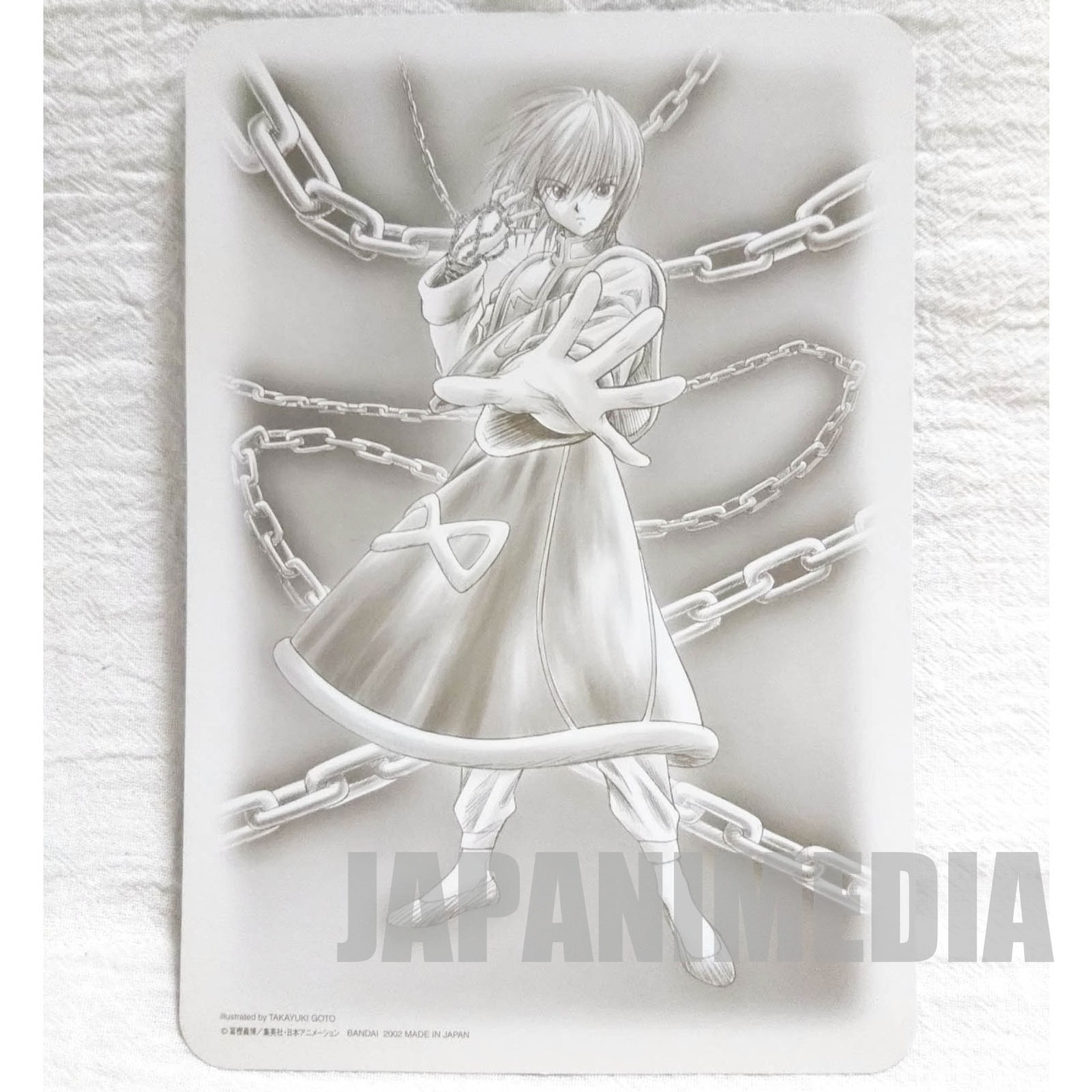 Hunter x Hunter Kurapika Jumbo Card Paddass BANDAI JAPAN ANIME MANGA #1