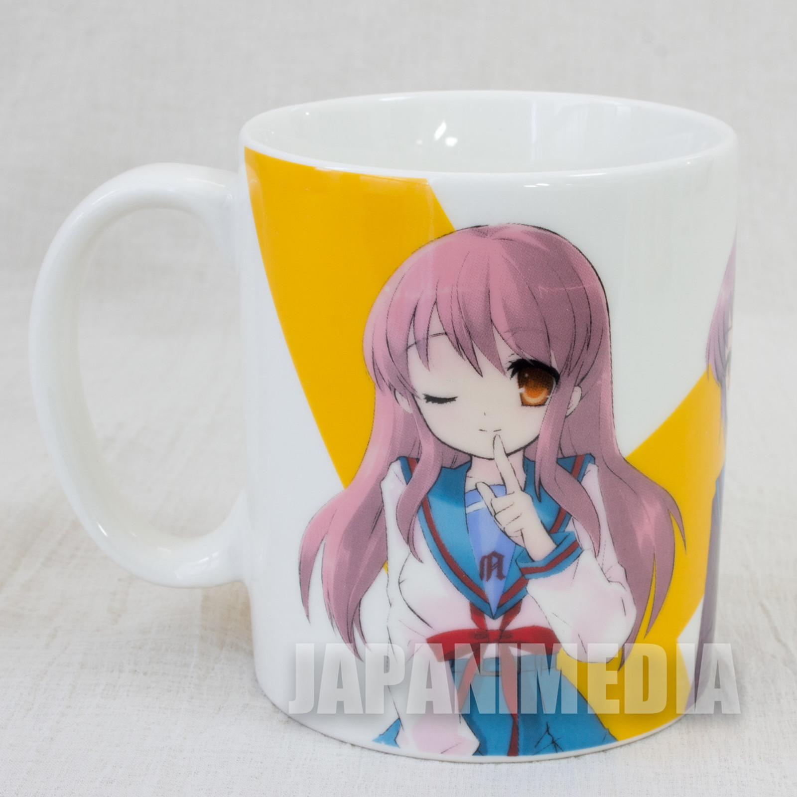 The Melancholy of Haruhi Suzumiya Mug [ Haruhi / Yuki / Mikuru ] JAPAN ANIME