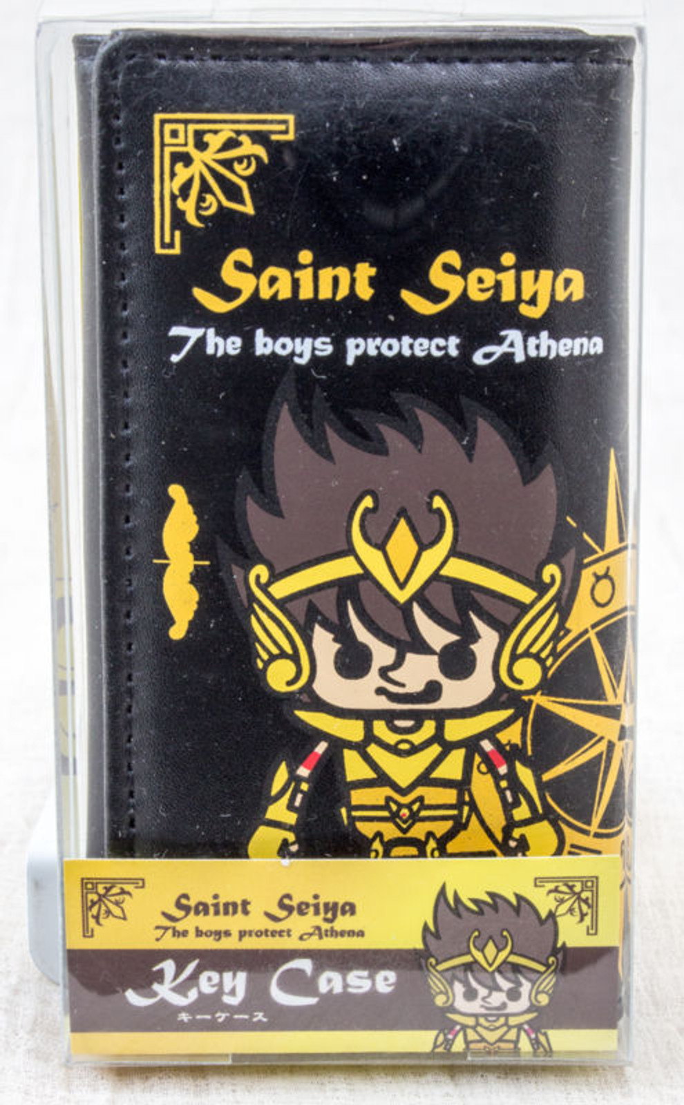 Saint Seiya Gold Sagittarius Seiya Panson Works Key Case JAPAN ANIME MANGA