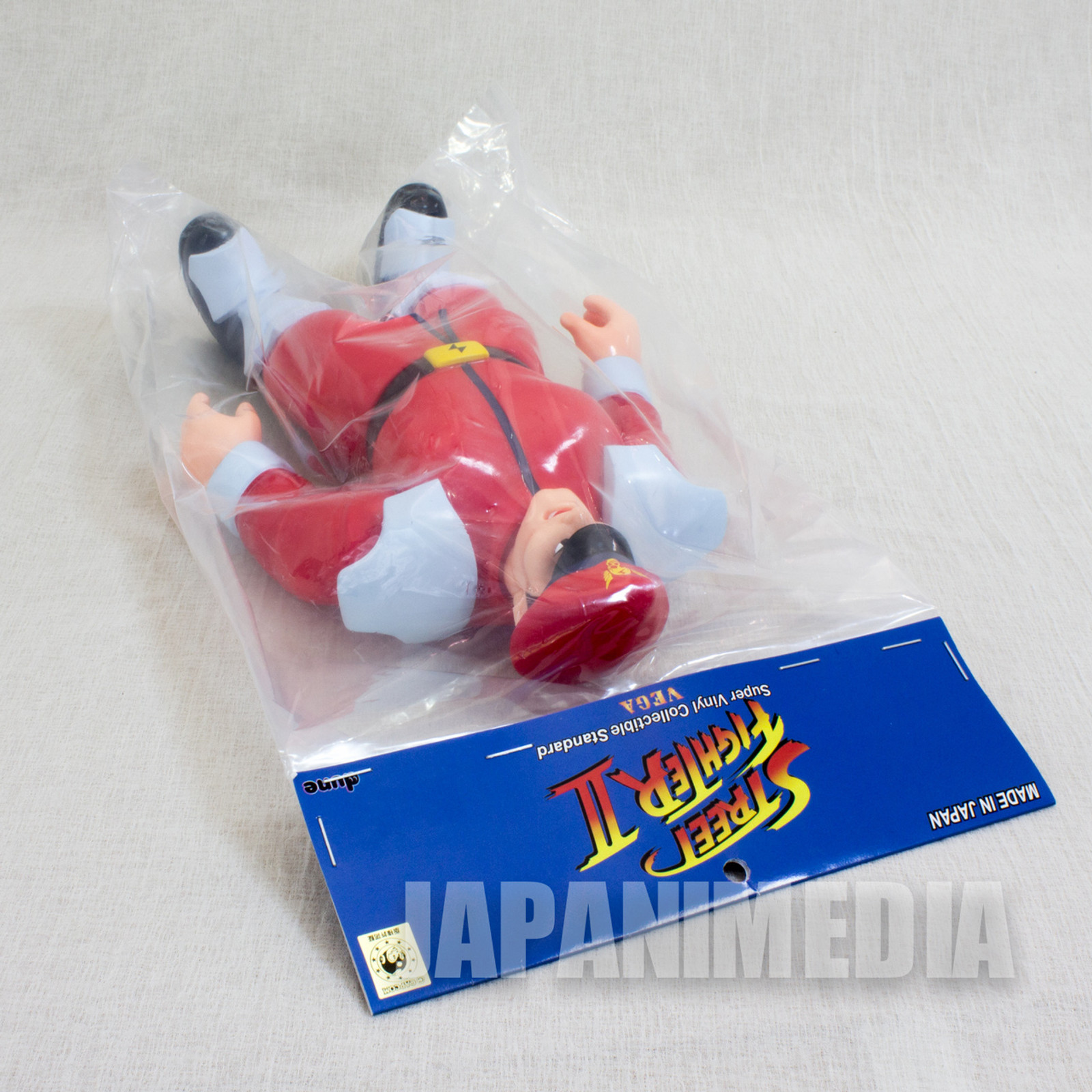 Street Fighter 2 Bison (Vega) 10" Soft Vinyl Collectible Standard Figure Dune JAPAN