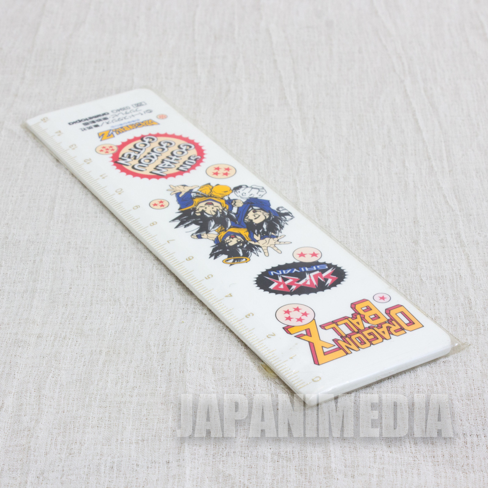 Dragon Ball Z Ruler 15cm [Gokou / Gohan / Goten ] JAPAN ANIME MANGA