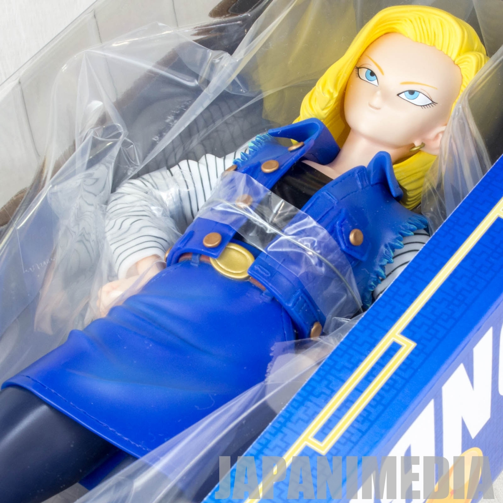 Dragon Ball Z Android #18 Figure 15" Gigantic Series Plex JAPAN