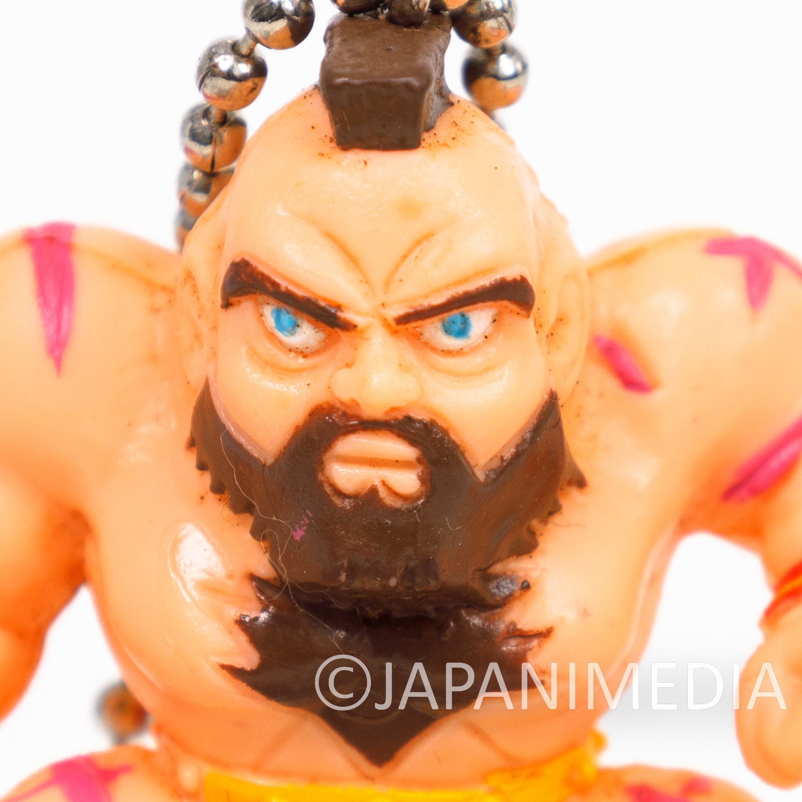 Street Fighter 2 Mini Figure Zangief Figure Ballchain Capcom JAPAN GAME 3