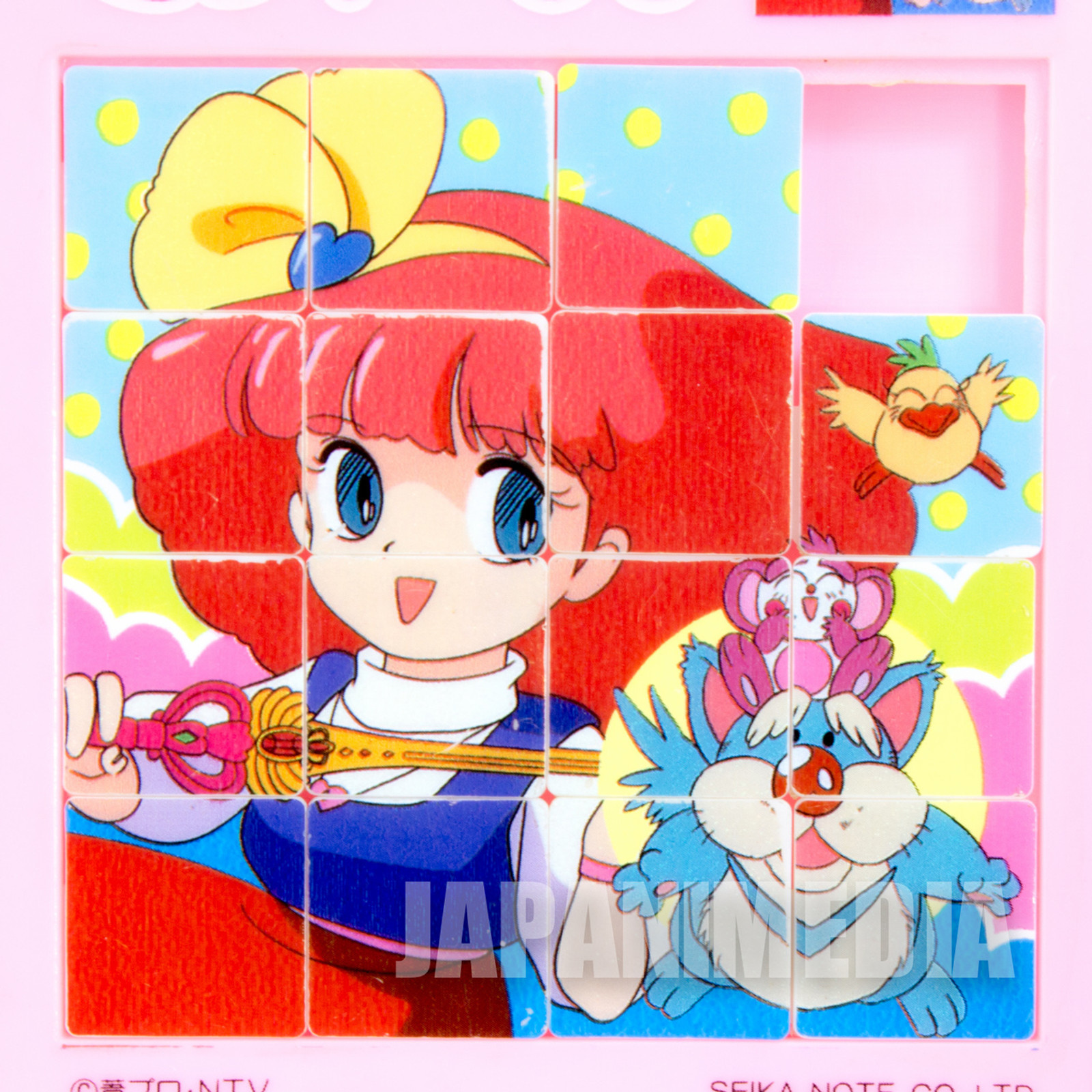 Magical Princess Minky Momo Sliding Puzzle SEIKA NOTE JAPAN ANIME 2