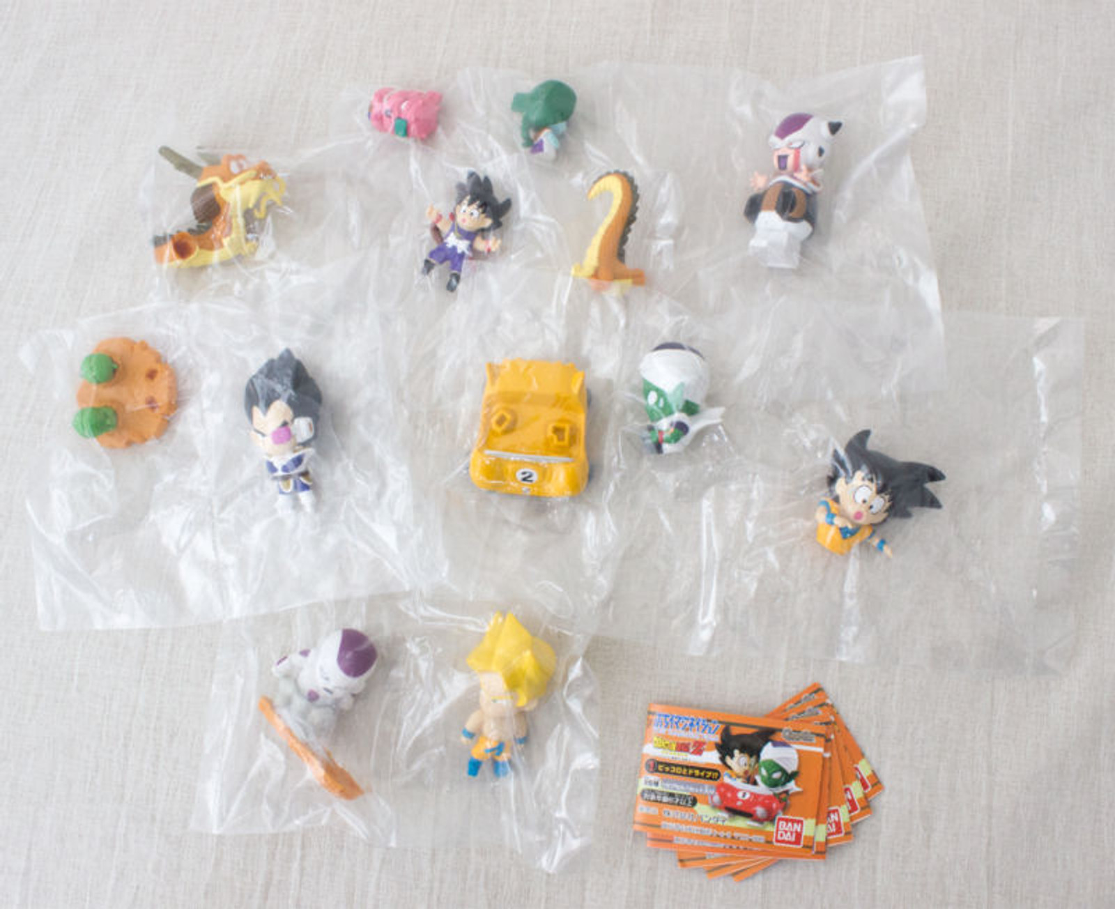 [Set of 5] Dragon Ball Z Petit Imagination Figure Gashapon Bandai JAPAN ANIME