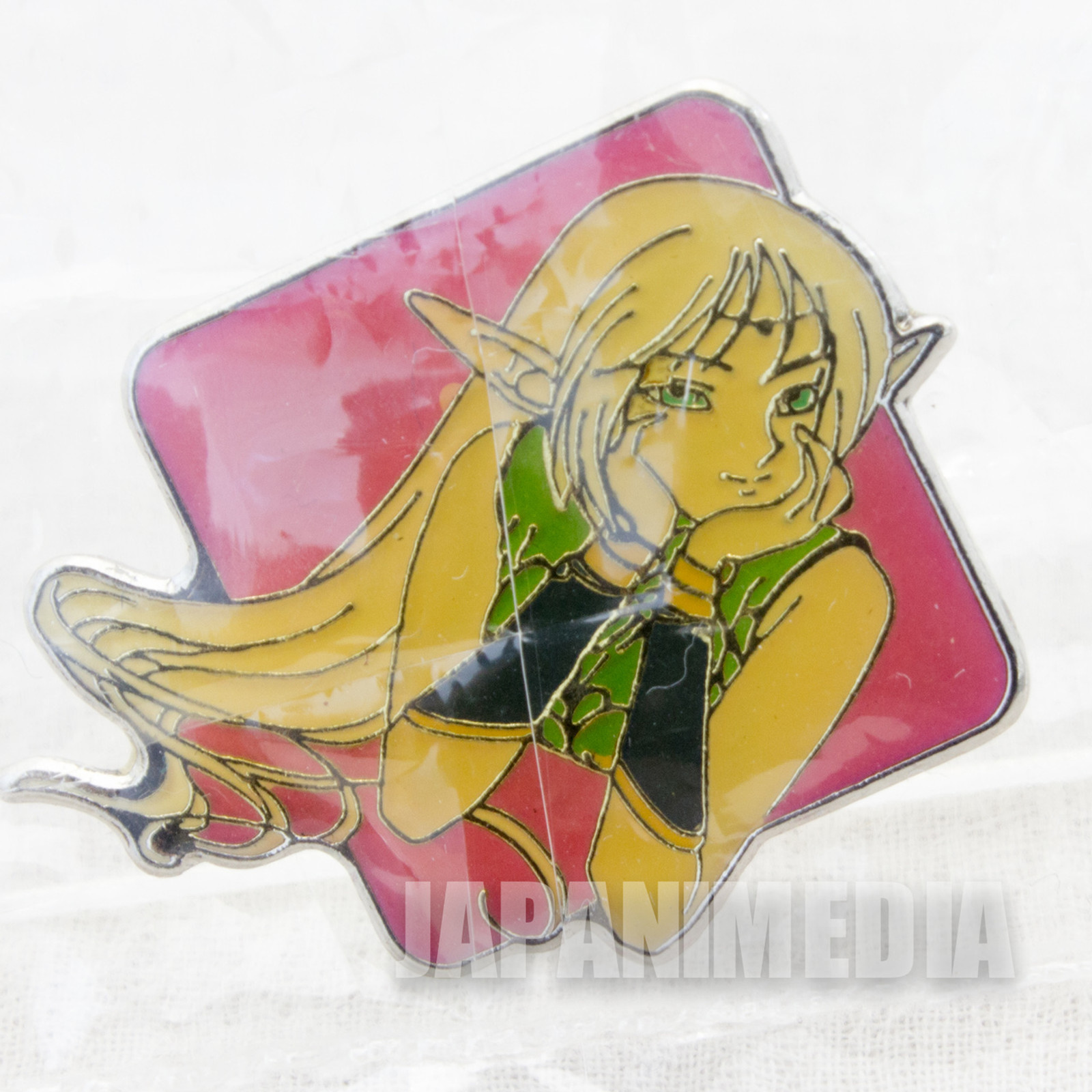 Record of Lodoss War Deedlit Metal Pins JAPAN ANIME MANGA