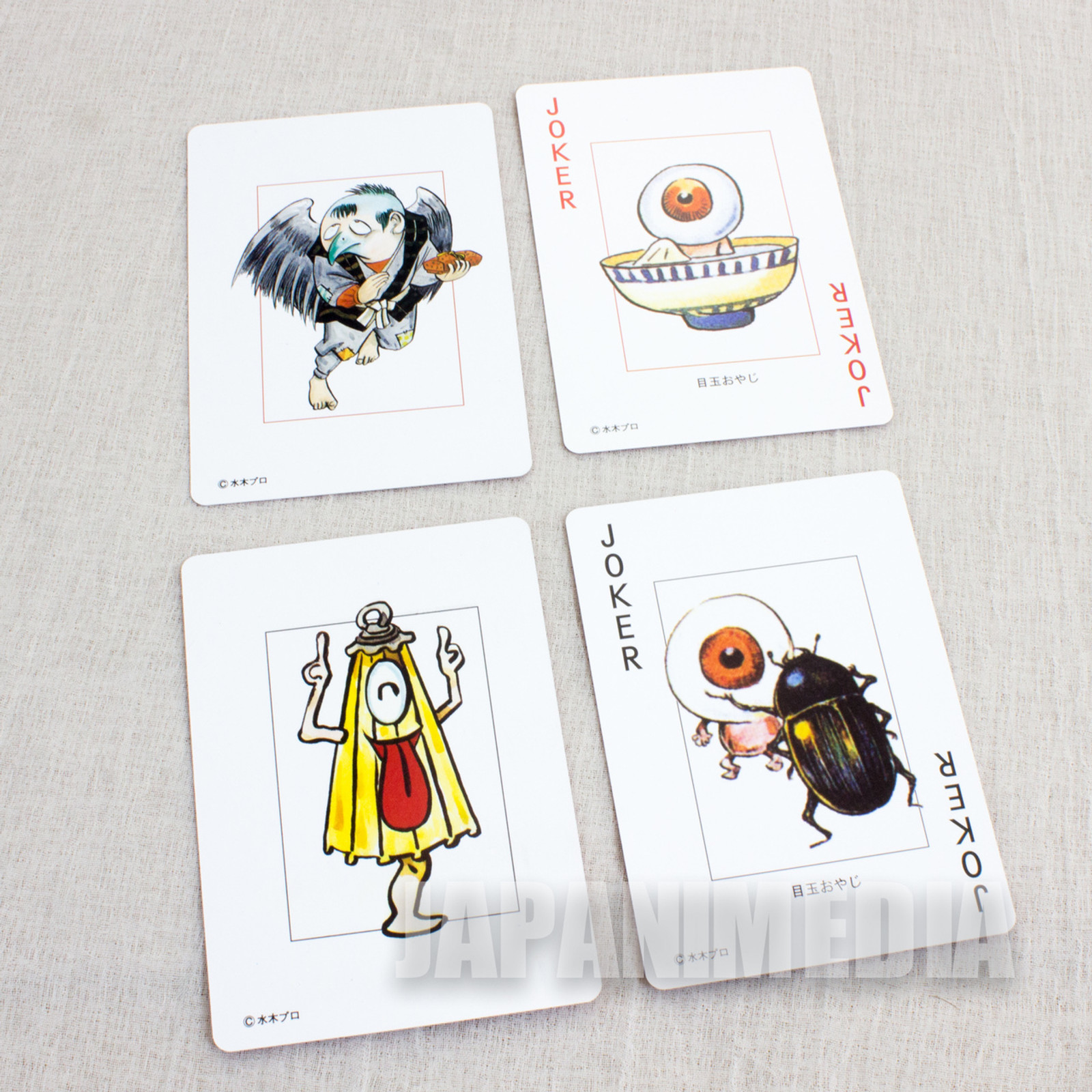 GeGeGe no Kitaro Japanese Yokai Playing Card JAPAN ANIME MANGA