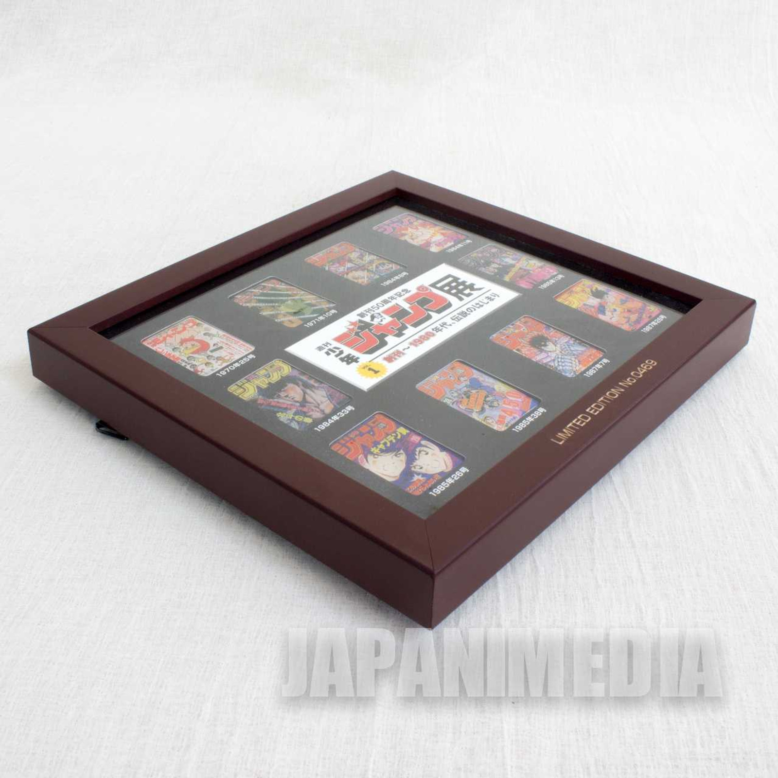 Weekly Shonen Jump Exhibition Launching~80's Magazine Jacket Pins Set Limited Japanimedia Store
