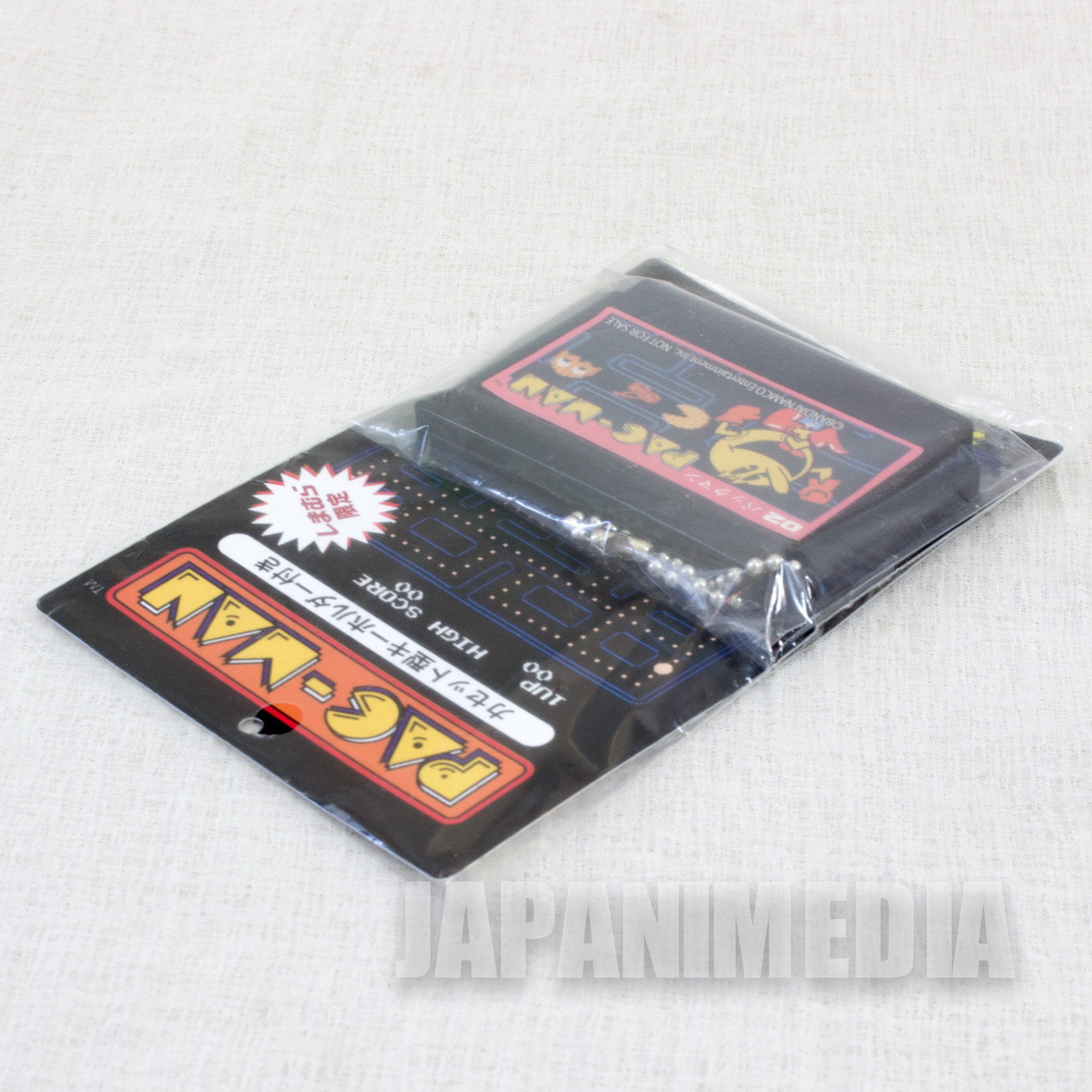 Pac-man Famicom Cassette Type Miniature Figure Ballchain Namco JAPAN NES