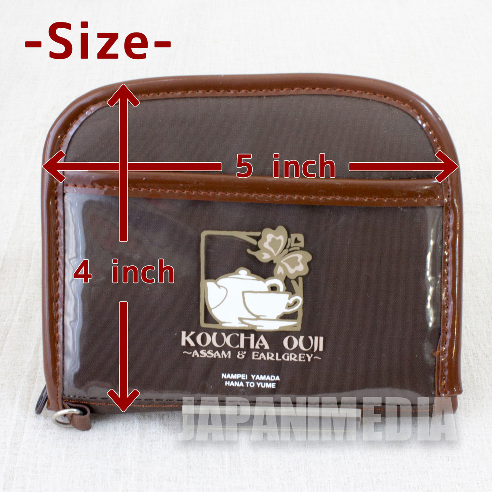 RARE!! Koucha Ouji (Tea Prince) Folded wallet [ Earl Grey / Assam ] JAPAN MANGA