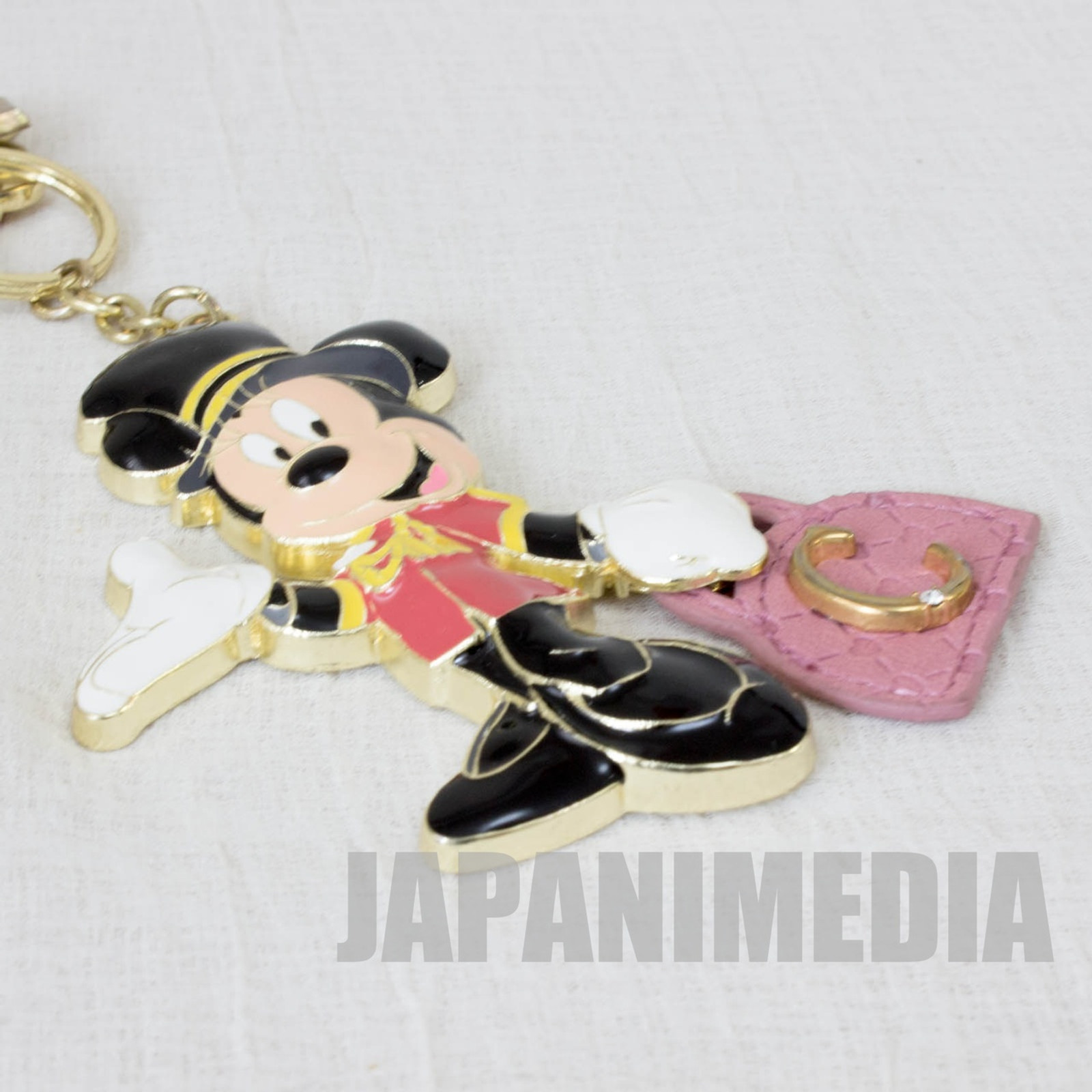 Disney Minnie Mouse Keycain & Charm 2pc Tokyo Disney Resort Disney Sea Hotel MiraCosta limited JAPAN