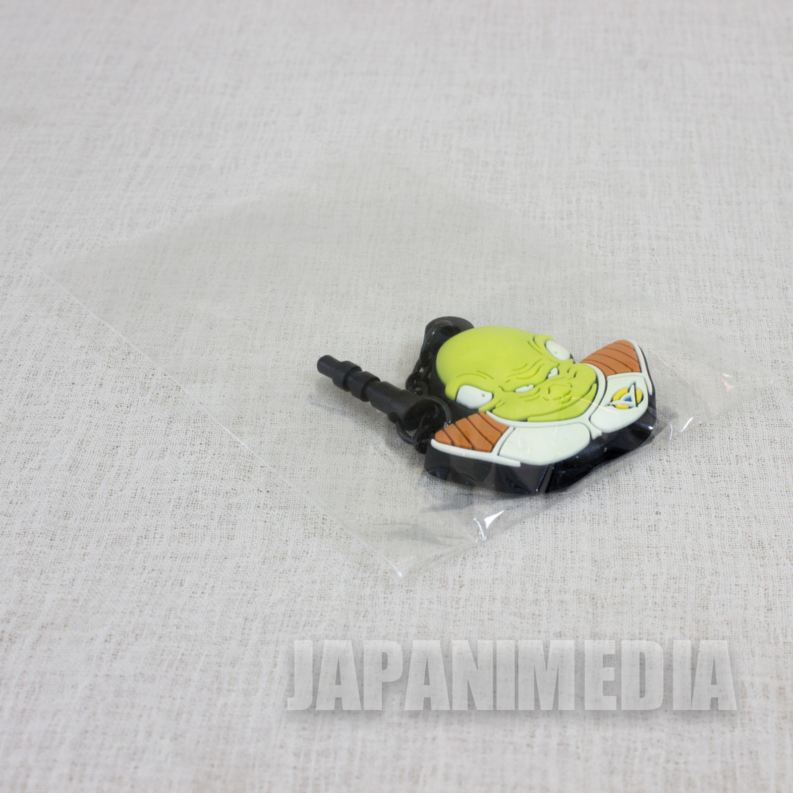 Dragon Ball Z Ginyu Force Guldo Rubber Charm Earphone Jack Strap BANDAI