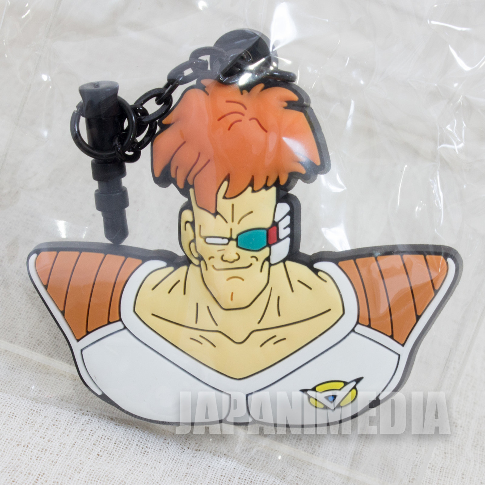 Dragon Ball Z Ginyu Force Recoome Rubber Charm Earphone Jack Strap BANDAI