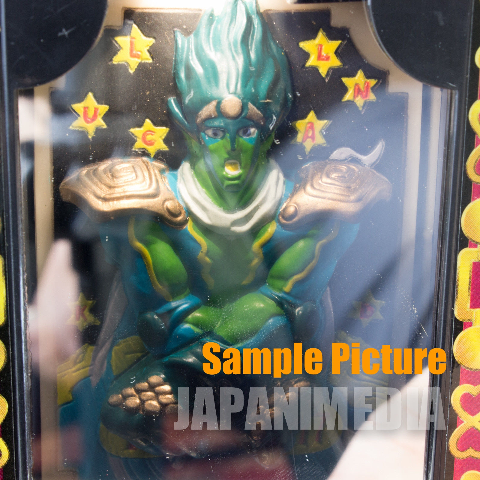 Jojo's Bizarre Adventure Jotaro Kujo Mirror & Figure JAPAN ANIME