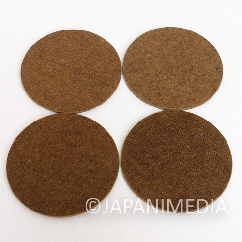 SAIYUKI RELOAD BLAST Coaster 4pc Set Goku Genjyo Hakkai Gojyo / TOKYU HANDS