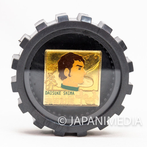 Space Battleship YAMATO Daisuke Shima Metal Pins Furuta