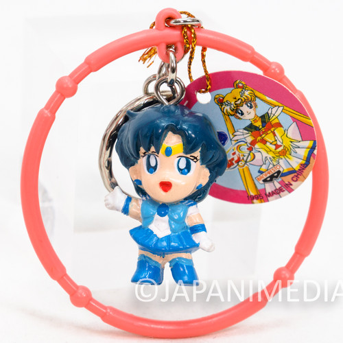 Sailor Moon Mercury Ami Mizuno Mini Figure Keychain BANPRESTO 1995 Japanimedia Store Front