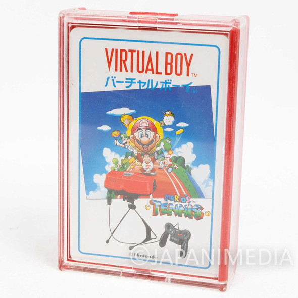 Retro RARE Virtual Boy Mario Tennis Trump Playing Cards Nintendo JAPAN FAMICOM Japanimedia Store FRONT