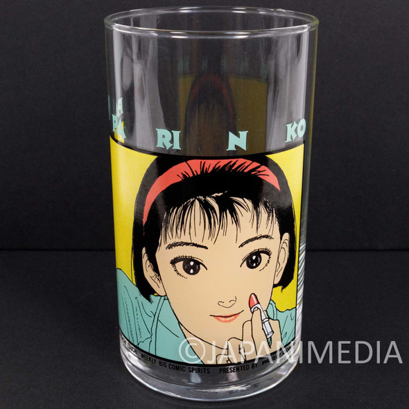 Retro RARE! PAPARINKO Glass Hisashi Eguchi Mister Donut JAPAN ANIME MANGA 3 # Japanimedia Store FRONT