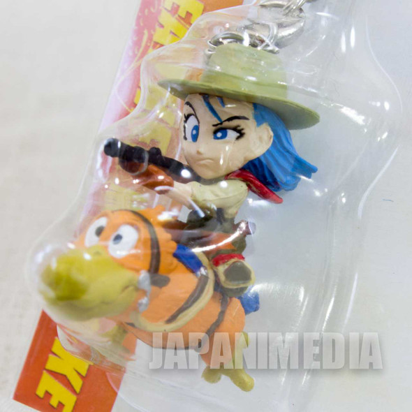 Dragon Ball Z Bulma on Bird Figure Strap Unifive JAPAN Japanimedia Store FRONT