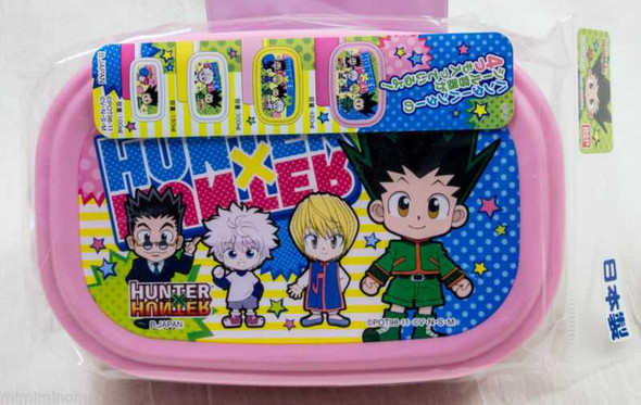 HUNTER x HUNTER Lunch Box 4 pack Set [Gon / Killua / Kurapika / Leorio] JAPAN ANIME Japanimedia Store FRONT