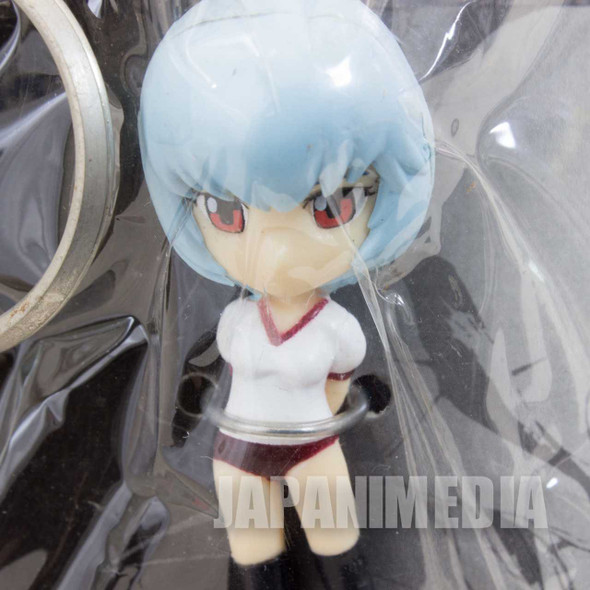 Evangelion Rei Ayanami Gym Uniform Figure Key Chain SEGA JAPAN ANIME MANGA Japanimedia Store FRONT