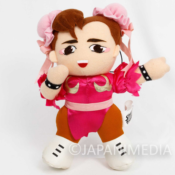Street Fighter 2 Chun-Li Pink Plush Doll Figure Capcom 1991 JAPAN GAME Japanimedia Store FRONT