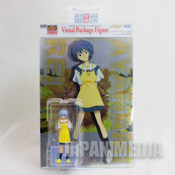 Evangelion Visual Package Figure Rei Ayanami Uniform Ver. SEGA JAPAN ANIME Japanimedia Store FRONT