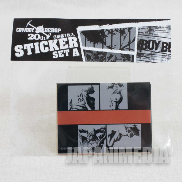 Cowboy Bebop Sticker Set A 8pc [ Spike / Jet / Faye / Ed ] JAPAN ANIME Japanimedia Store FRONT