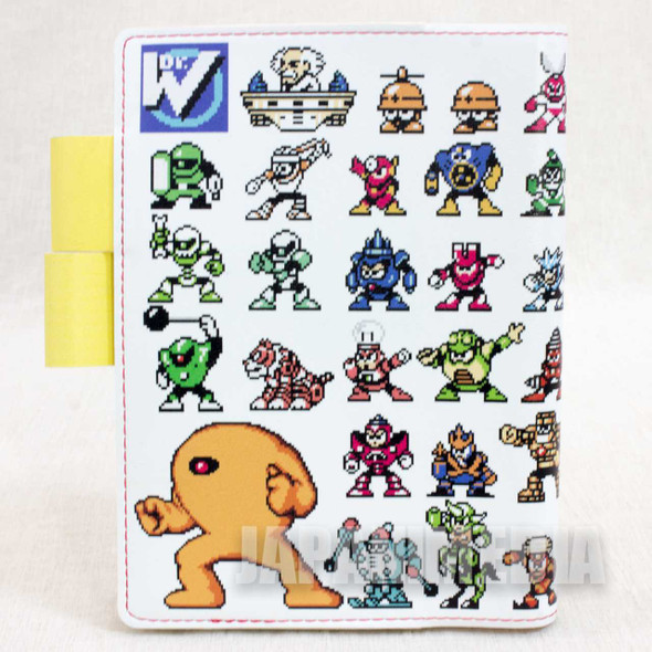 Mega man Rockman Dr. Wily Numbers Case Cover for Schedule Planner JAPAN CAPCOM Japanimedia Store FRONT