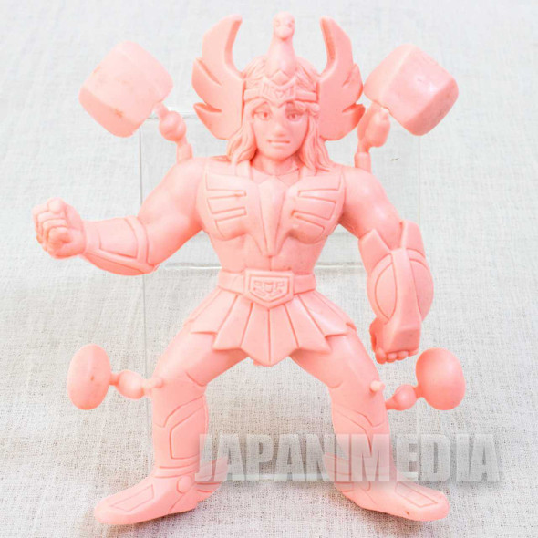 Retro RARE Saint Seiya Cygnus Hyoga Rubber Figure Popy JAPAN ANIME MANGA Japanimedia Store FRONT