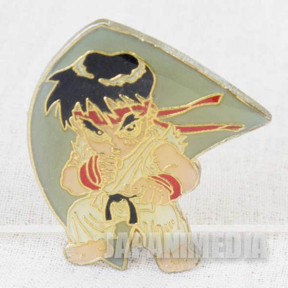 Street Fighter 2 Metal Pins Badge Ryu Capcom Character JAPAN GAME 3 Japanimedia Store FRONT