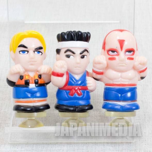 Set of 3 Virtua Fighter Min Figure Suction Cup Akira Hawkfield Lion Rafal Japanimedia Store FRONT